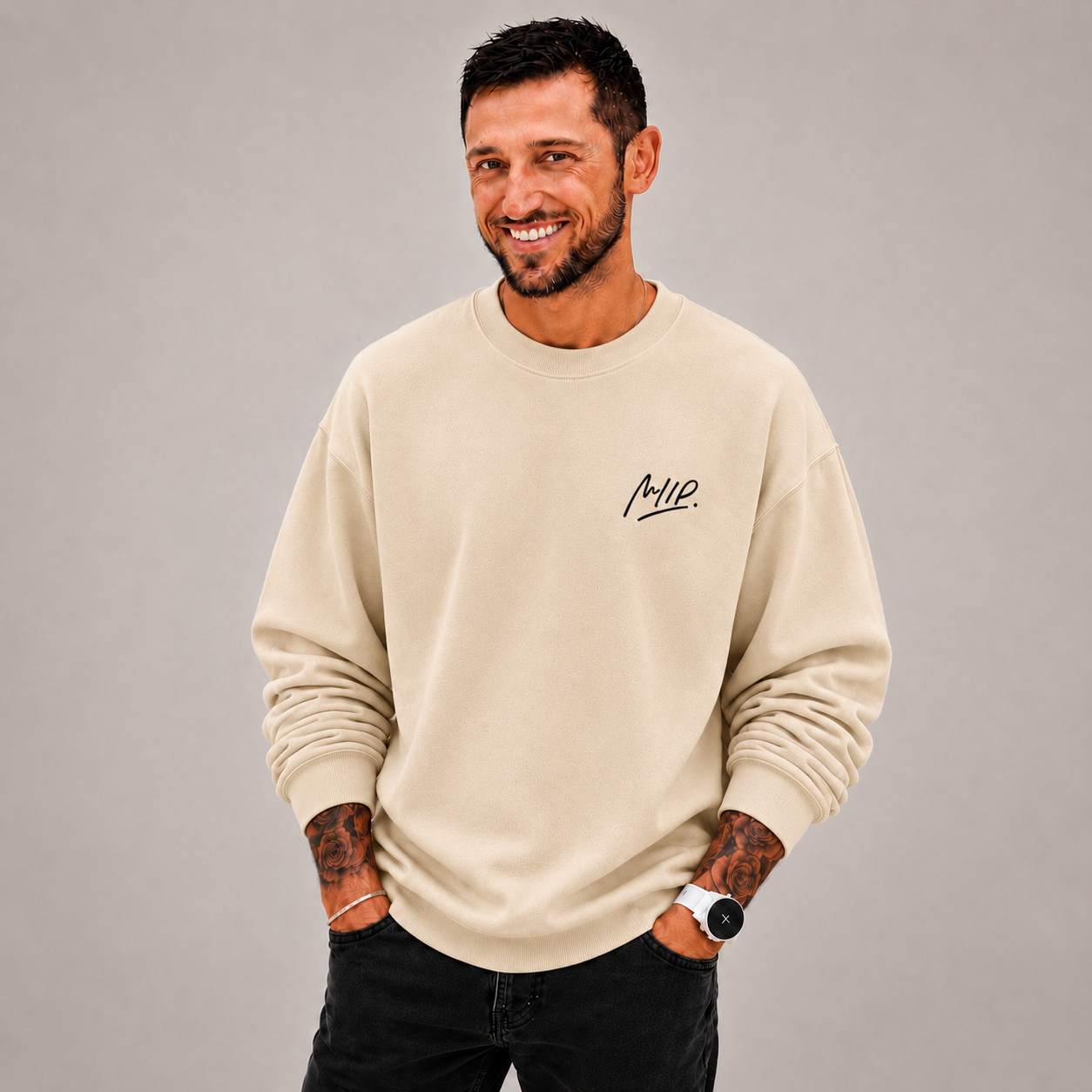 Sweat Col Rond - signature