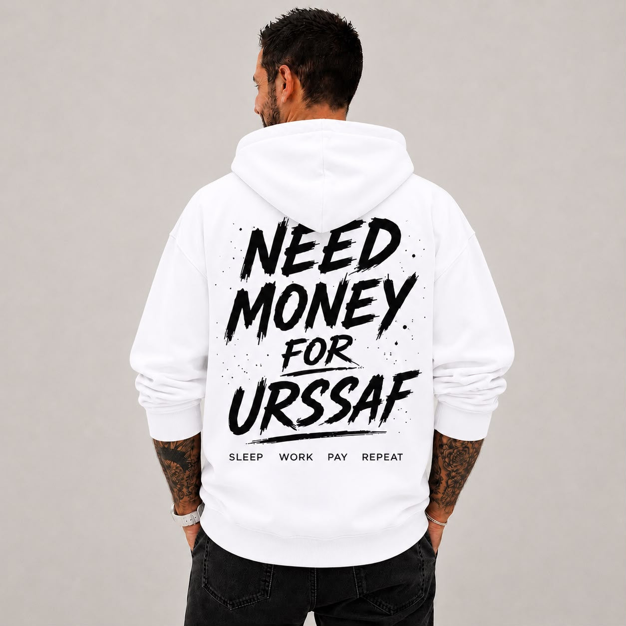 Sweat à capuche URSSAF