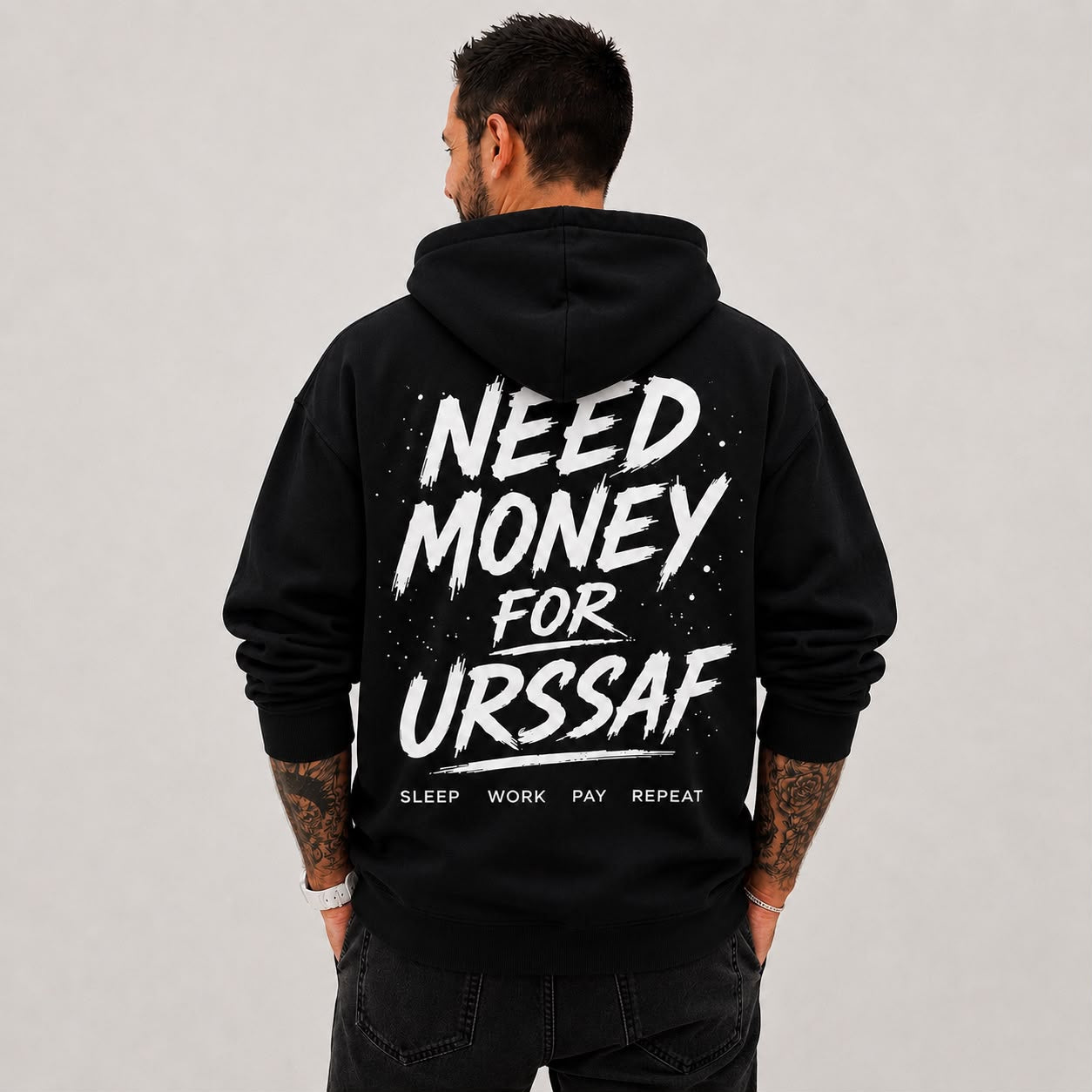 Sweat à capuche URSSAF